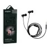 HANDS FREE STEREO ZOPO ER17B UNIVERSAL 3.5mm ALUMINIUM BLACK 1.2M PACKING OR