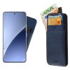 IDOL 1991 ΘΗΚΗ XIAOMI 15 PRO 5G 6.73" ANTI-RFID LEATHER SMART WALLET CAMERA GUARD BLUE