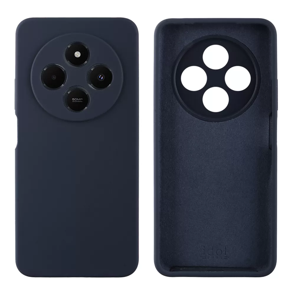 IDOL 1991 ΘΗΚΗ XIAOMI REDMI 14C/ REDMI A4/ POCO C75/ POCO M7 6.88" VELVET ELITE TPU 4 SIDE FULL CAMERA PROTECTION BLUE