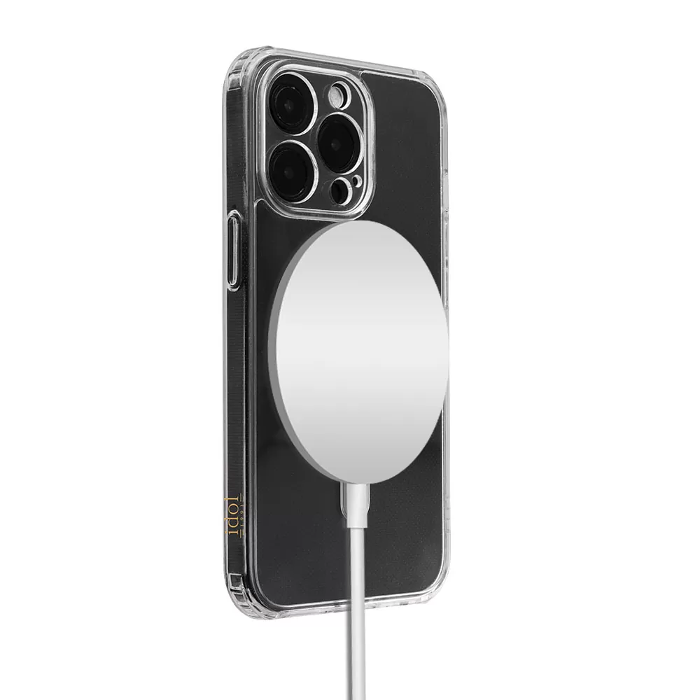 IDOL 1991 ΘΗΚΗ IPHONE 16 PLUS 6.7" MAGSAFE ANTISHOCK CLEAR AIR BACK COVER TPU FULL CAMERA PROTECTION ΔΙΑΦΑΝΗ - Image 3