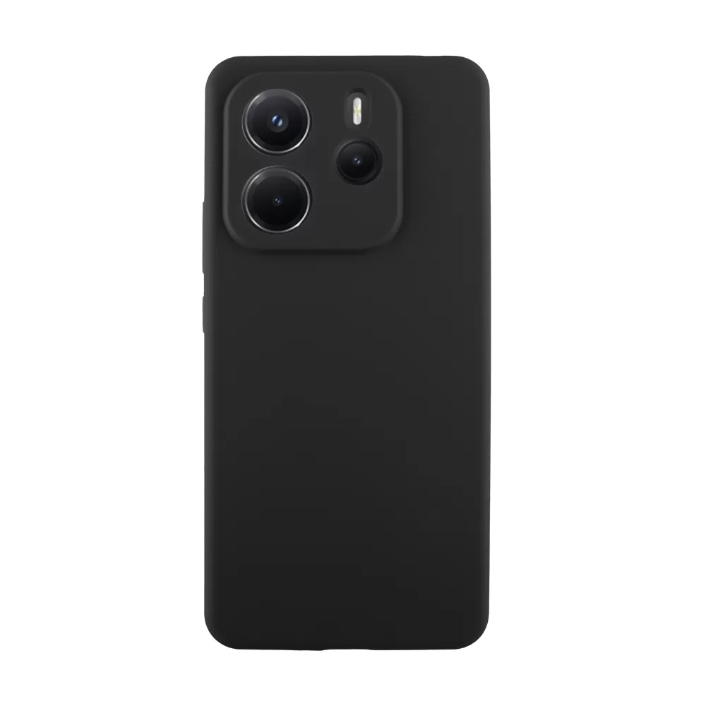 IDOL 1991 ΘΗΚΗ XIAOMI REDMI NOTE 14 5G 6.67" VELVET ELITE TPU 4 SIDE FULL CAMERA PROTECTION BLACK - Image 8