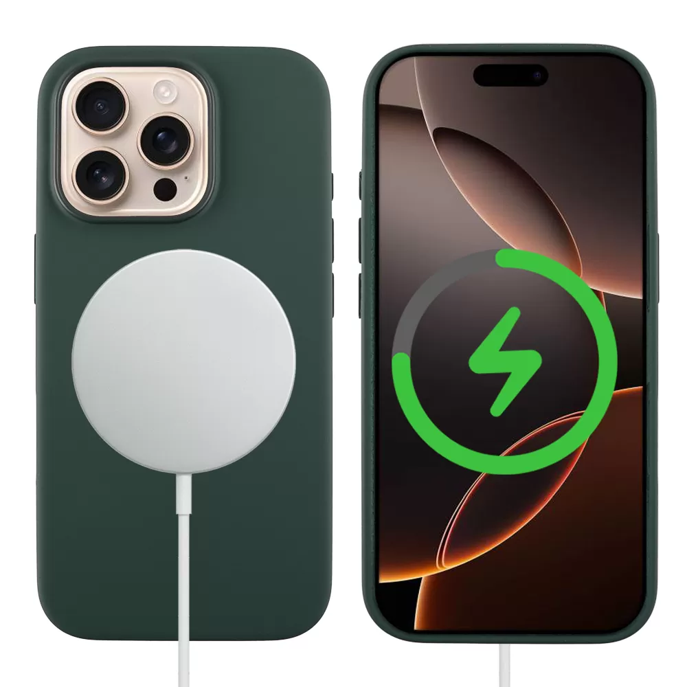 IDOL 1991 ΘΗΚΗ IPHONE 16 PRO 6.3" VELVET MAGSAFE TPU CAMERA LAKE GREEN - Image 6