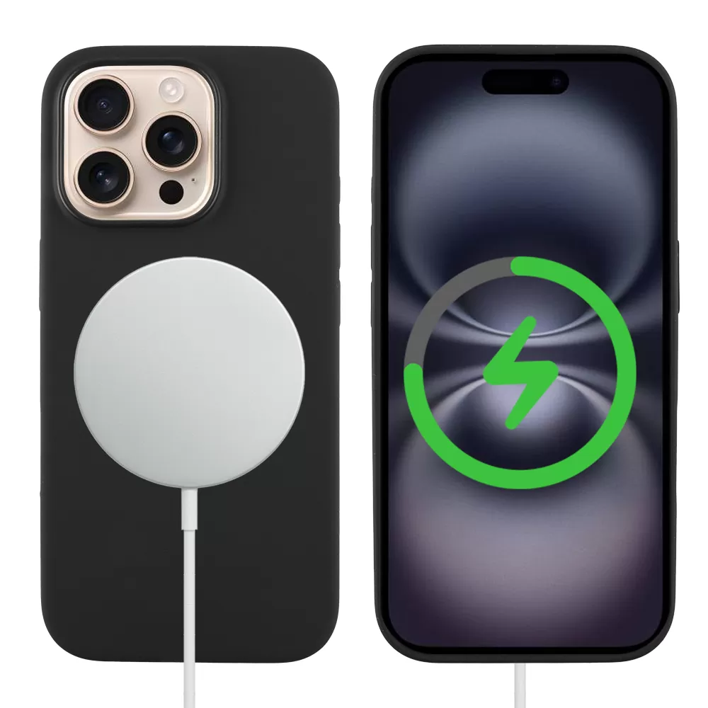 IDOL 1991 ΘΗΚΗ IPHONE 16 PRO 6.3" VELVET MAGSAFE TPU CAMERA GUARD BLACK - Image 6