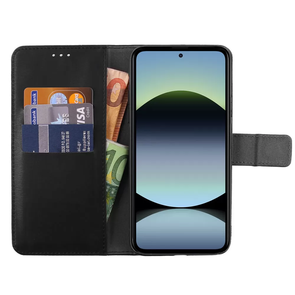 VOLTE-TEL ΘΗΚΗ XIAOMI REDMI NOTE 14 4G 6.67" ALLURE MAGNET BOOK STAND CLIP BLACK - Image 6