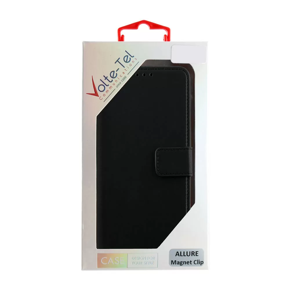 VOLTE-TEL ΘΗΚΗ XIAOMI REDMI NOTE 14 4G 6.67" ALLURE MAGNET BOOK STAND CLIP BLACK - Image 2