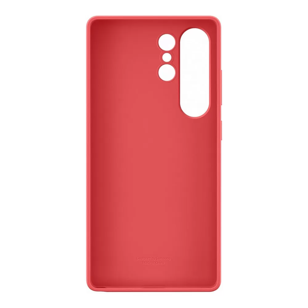 ΘΗΚΗ SAMSUNG S25 ULTRA 5G S938 SILICONE COVER EF-PS938CREGWW RED PACKING OR - Image 3