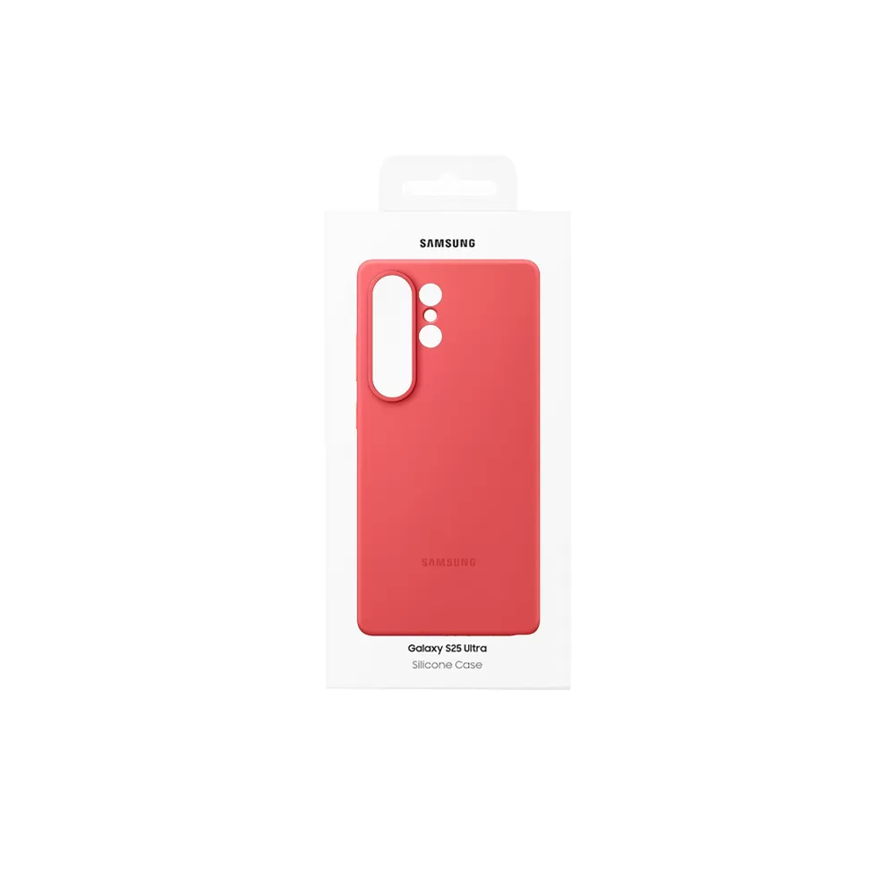 ΘΗΚΗ SAMSUNG S25 ULTRA 5G S938 SILICONE COVER EF-PS938CREGWW RED PACKING OR - Image 2