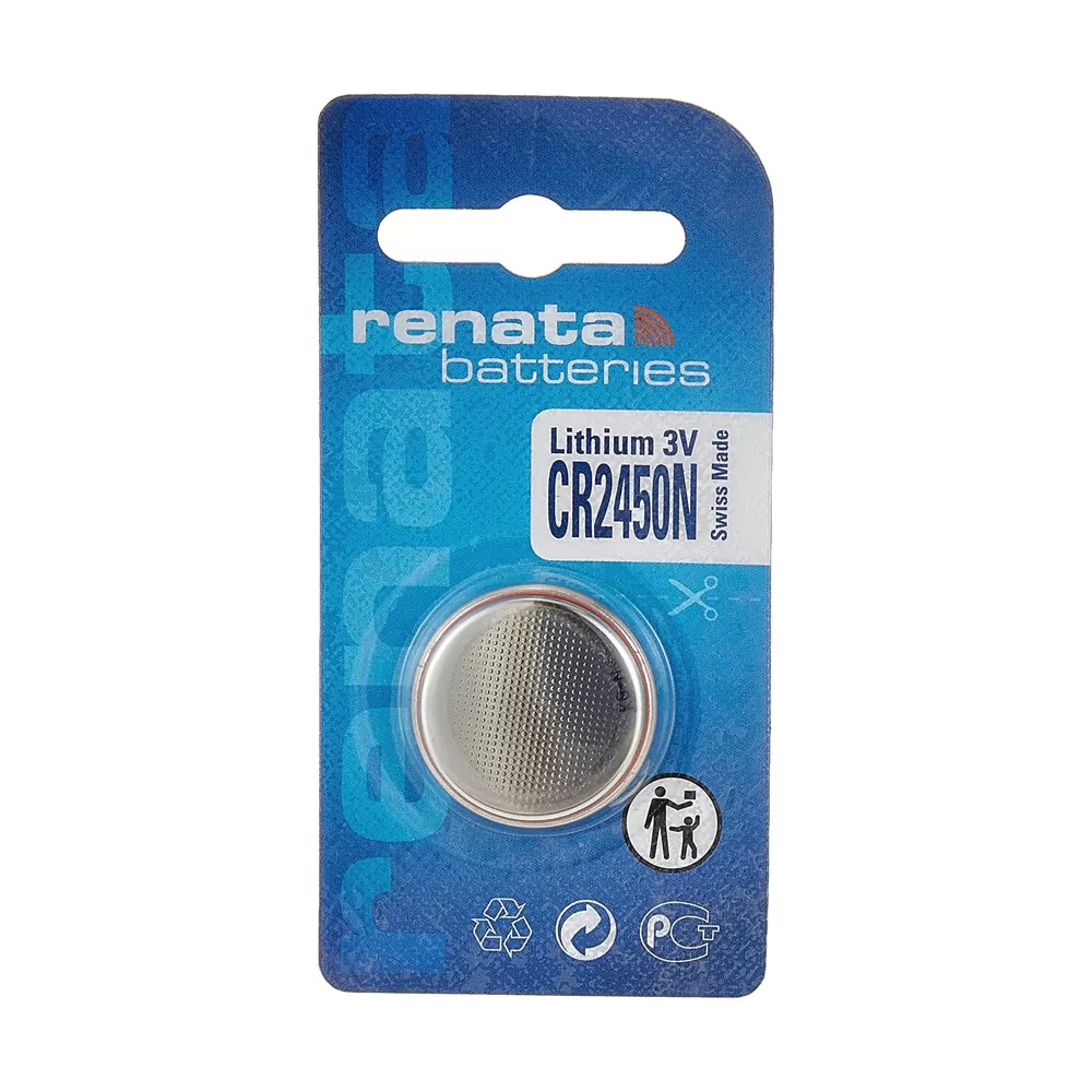 RENATA ΜΠΑΤΑΡΙΕΣ ΝΟΜΙΣΜΑΤΟΣ ΛΙΘΙΟΥ CR2450N 3V Li-ion 1/BLISTER