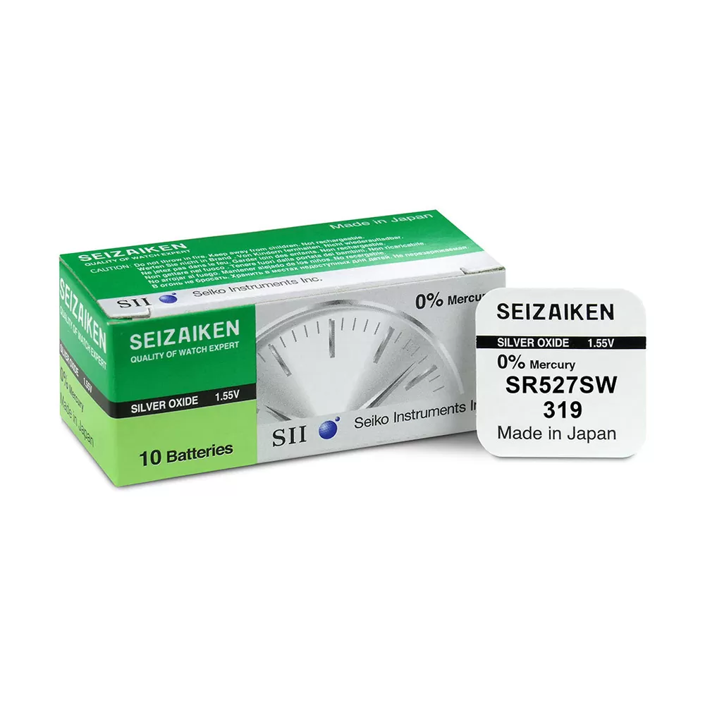 SEIZAIKEN SEIKO ΜΠΑΤΑΡΙΕΣ ΡΟΛΟΓΙΟΥ SR67/319/SR527SW 1.55V SILVER OXIDE 1 ΤΕΜ/BLISTER