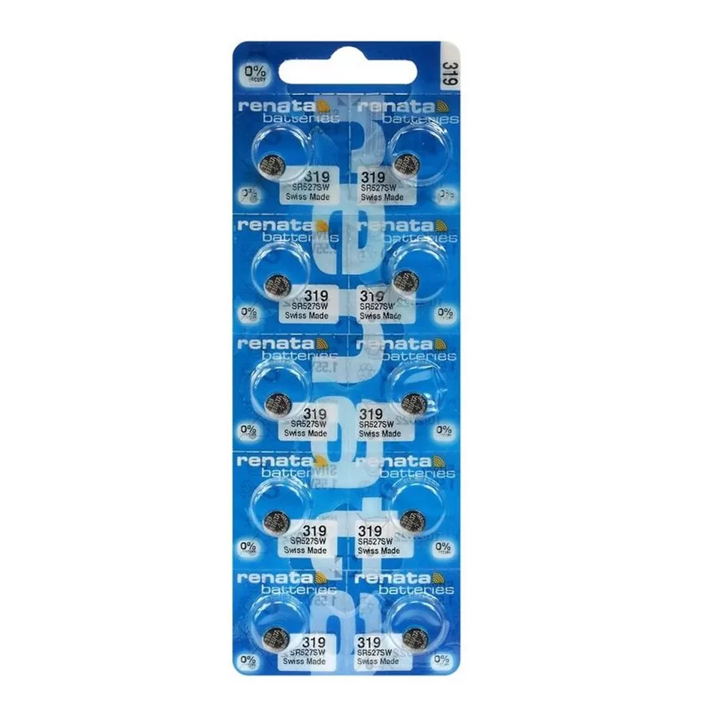 RENATA ΜΠΑΤΑΡΙΕΣ ΡΟΛΟΓΙΟΥ SR64/319/SR527 1.55V SILVER OXIDE 1 ΤΕΜ. 10/BLISTER