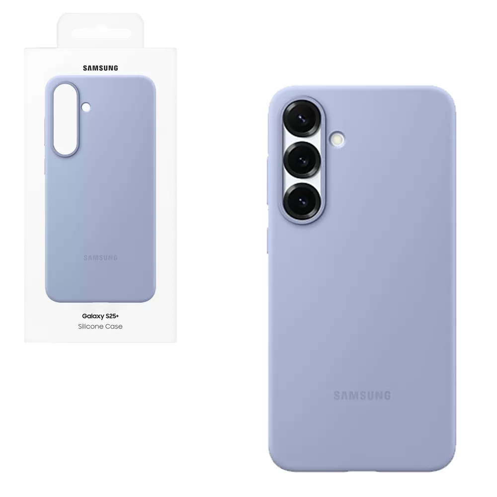ΘΗΚΗ SAMSUNG S25 PLUS 5G S936 SILICONE COVER EF-PS936CLEGWW LIGHT BLUE PACKING OR