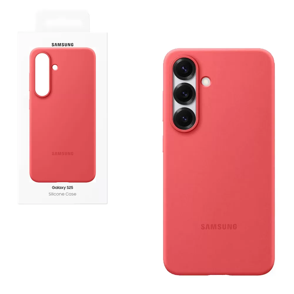 ΘΗΚΗ SAMSUNG S25 5G S931 SILICONE COVER EF-PS931CREGWW RED PACKING OR