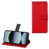 VOLTE-TEL ΘΗΚΗ XIAOMI REDMI NOTE 14 4G 6.67" ALLURE MAGNET BOOK STAND CLIP RED