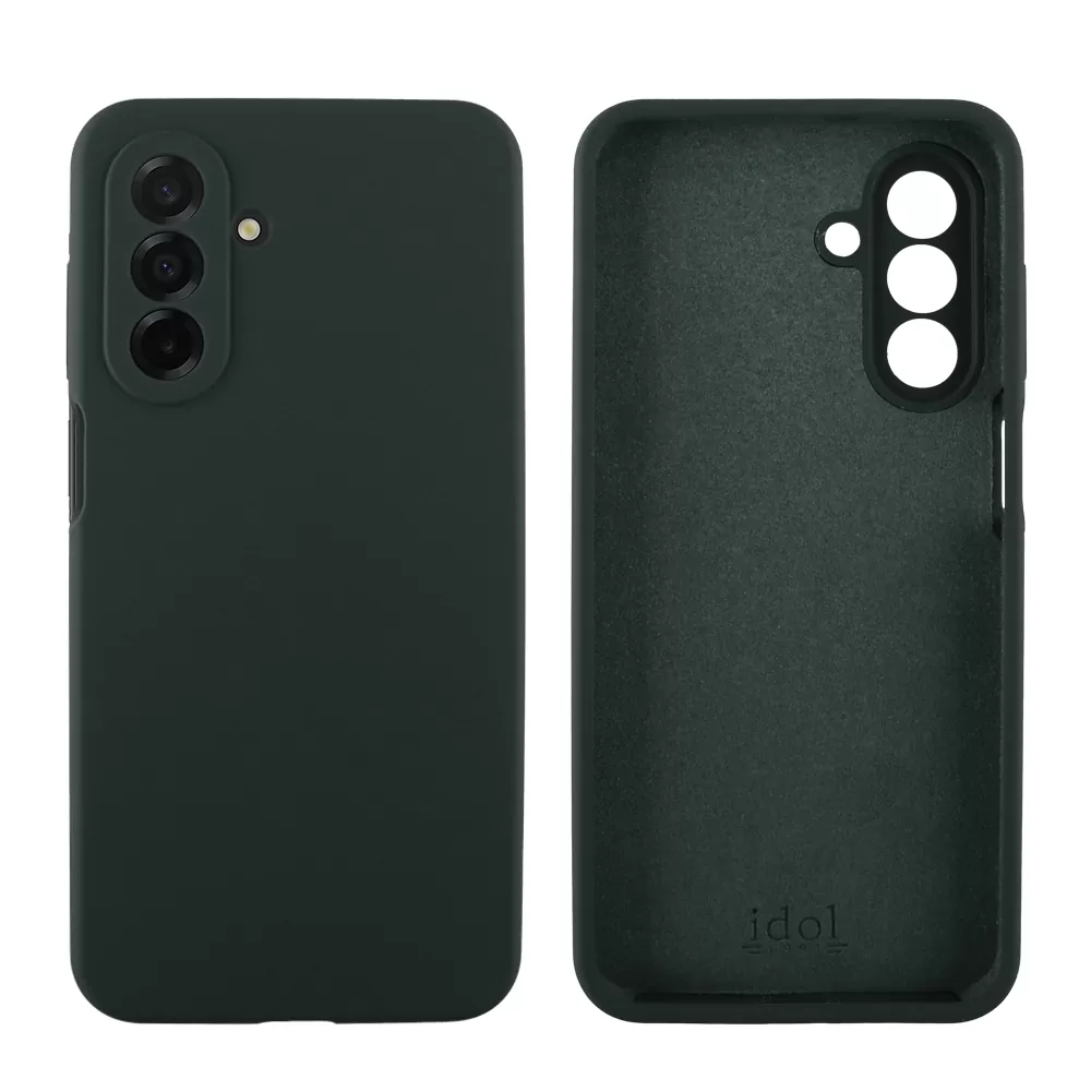 IDOL 1991 ΘΗΚΗ SAMSUNG A26 5G A266 6.64" VELVET ELITE TPU 4 SIDE FULL CAMERA PROTECTION DARK GREEN