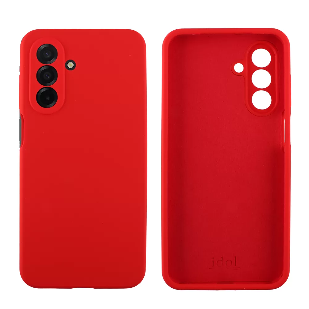 IDOL 1991 ΘΗΚΗ SAMSUNG A26 5G A266 6.64" VELVET ELITE TPU 4 SIDE FULL CAMERA PROTECTION RED