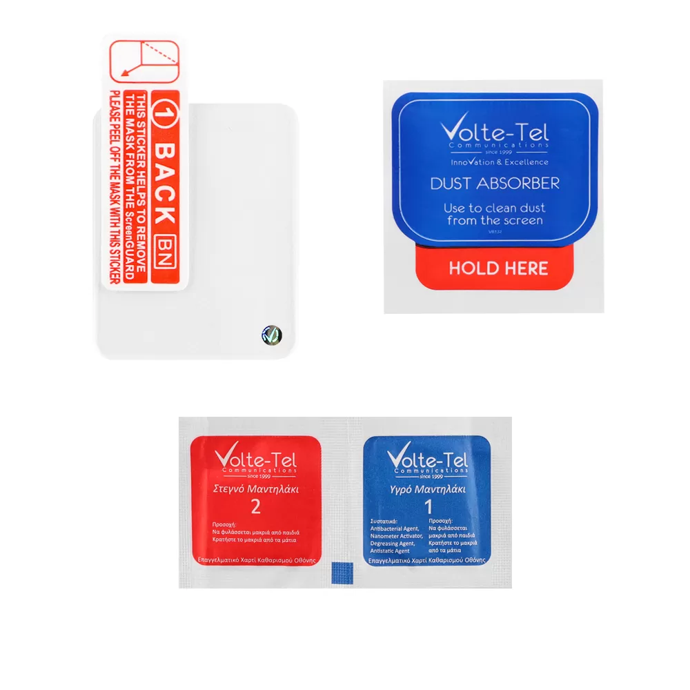 VOLTE-TEL TEMPERED GLASS XIAOMI REDMI WATCH 5 LITE 1.96" 9H 0.30mm 2.5D FULL GLUE FULL COVER - Image 3