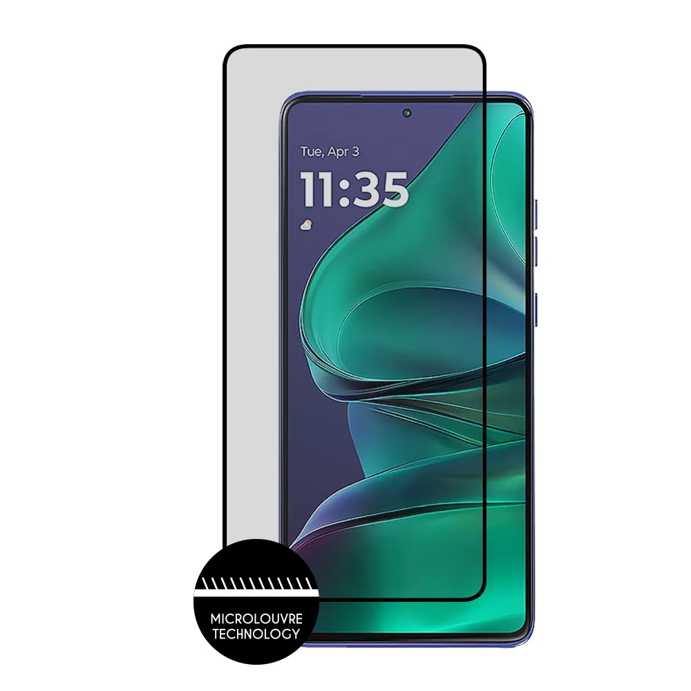 IDOL 1991 TEMPERED GLASS MOTOROLA MOTO G 5G 2025 6.7" 9H 0.25mm PRIVACY ANTISPY SEMI CURVED FULL GLUE BLACK - Image 6