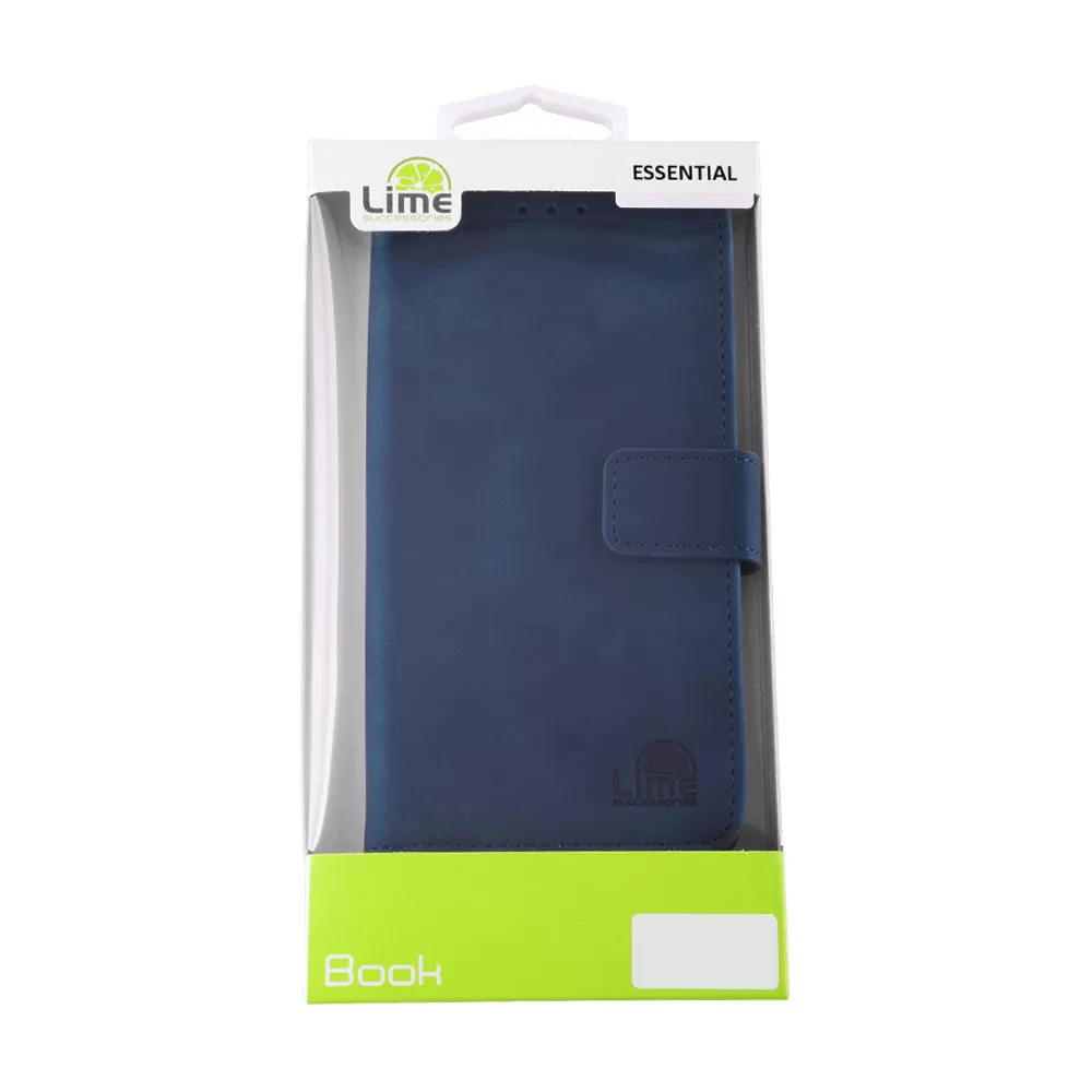 LIME ΘΗΚΗ XIAOMI POCO F7 ULTRA 6.67" ESSENTIAL MAGNET BOOK STAND CLIP DARK BLUE - Image 2