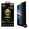 IDOL 1991 TEMPERED GLASS XIAOMI POCO F7 PRO 6.67" 9H 0.25mm PRIVACY ANTISPY SEMI CURVED FULL GLUE BLACK
