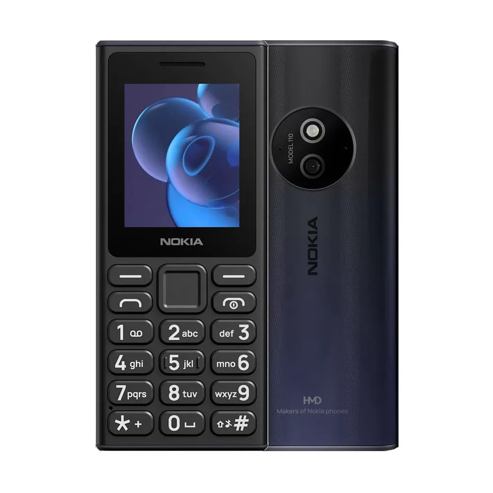ΚΙΝΗΤΟ ΜΕ ΠΛΗΚΤΡΑ NOKIA 110 (2024) 2G 2.0" DUAL SIM 4MB/16MB (TA-1694) BLACK GR