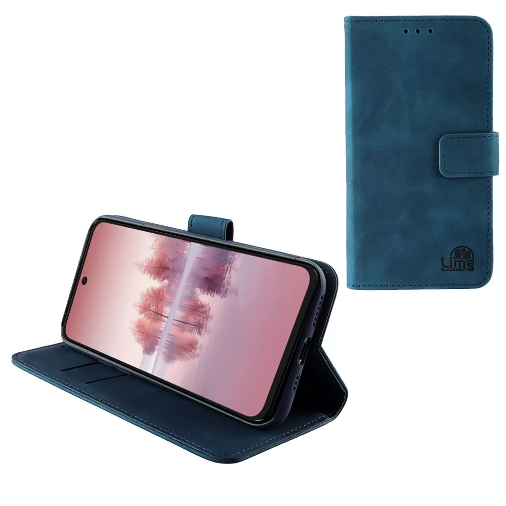 LIME ΘΗΚΗ TCL 60 SE NXTPAPER 6.67" ESSENTIAL MAGNET BOOK STAND CLIP DARK BLUE