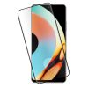 IDOL 1991 TEMPERED GLASS REALME 10 PRO PLUS 5G 6.83" 9H 0.30mm 3D EDGE GLUE SEMI CURVED FINGER UNLOCK BLACK
