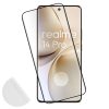 IDOL 1991 TEMPERED GLASS REALME 14 PRO PLUS 5G 6.83" 9H 0.30mm 3D FULL GLUE SEMI CURVED FINGER UNLOCK BLACK + SQUEEZY CARD