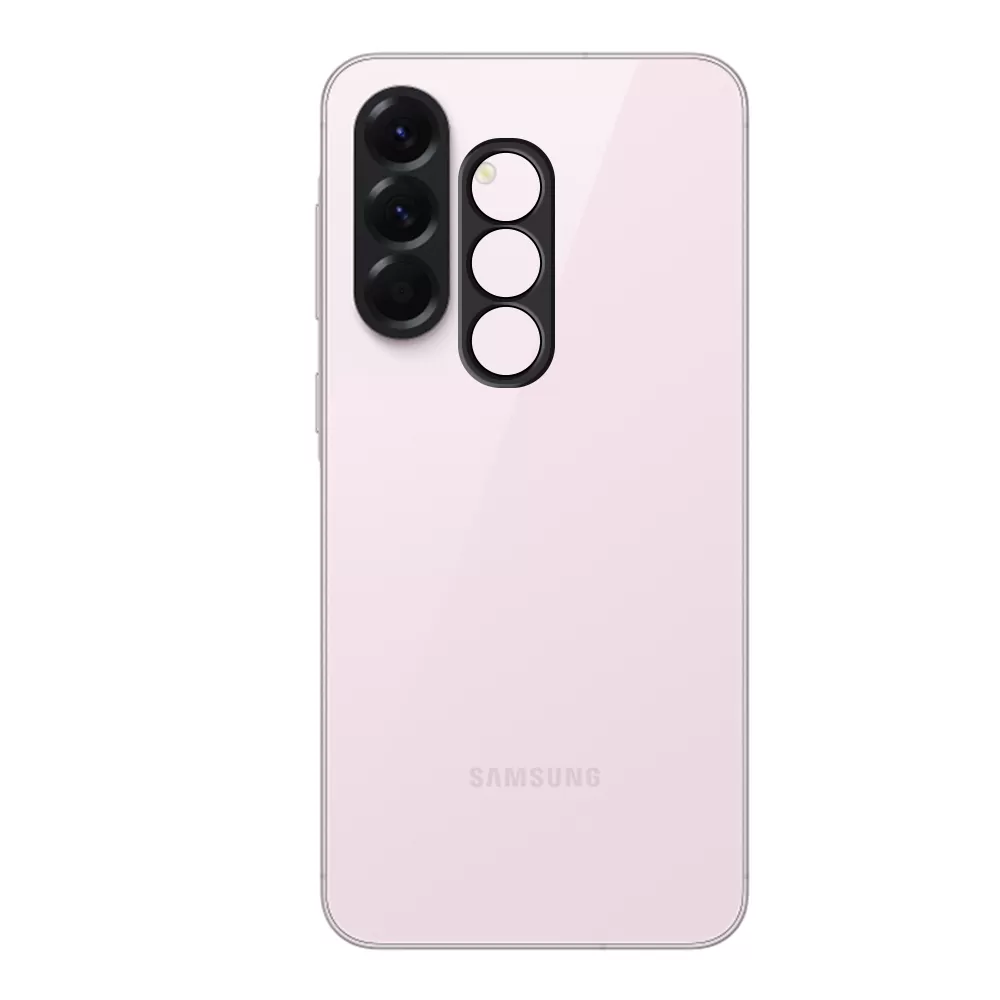 VOLTE-TEL TEMPERED GLASS SAMSUNG A56 5G A566 6.7" 9H 0.25mm 3D CURVED FOR CAMERA BLACK - Image 5