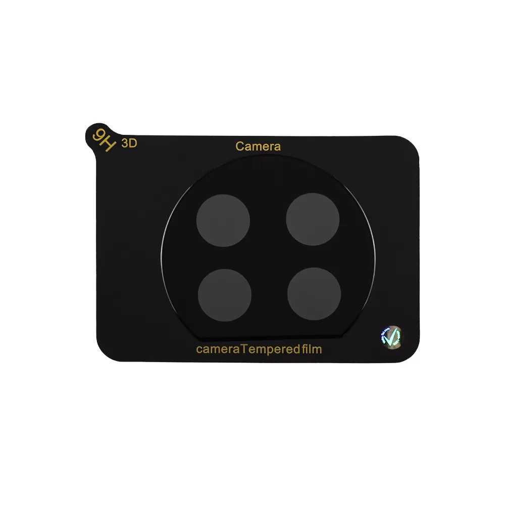 VOLTE-TEL TEMPERED GLASS REALME 14 PRO LITE 5G 6.7" 9H 0.25mm 3D CURVED FOR CAMERA BLACK - Image 4