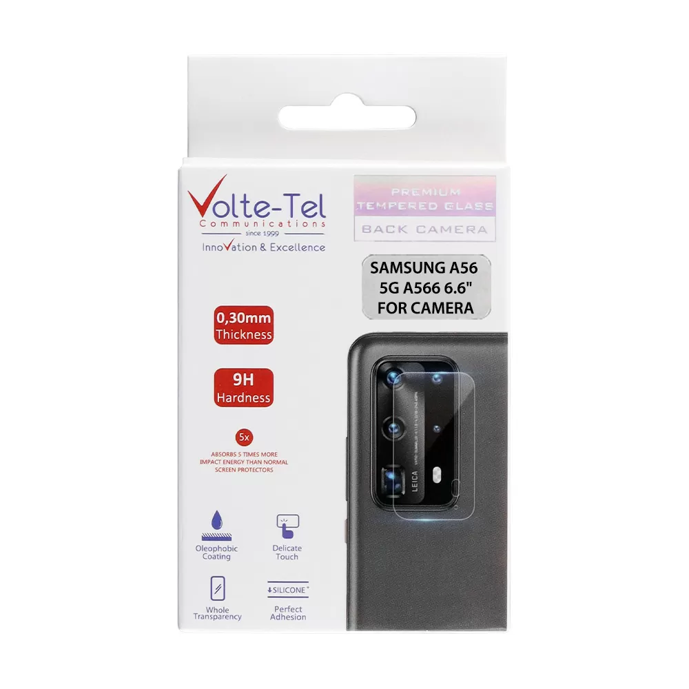 VOLTE-TEL TEMPERED GLASS SAMSUNG A56 5G A566 6.6" 9H 0.30mm FOR CAMERA - Image 2