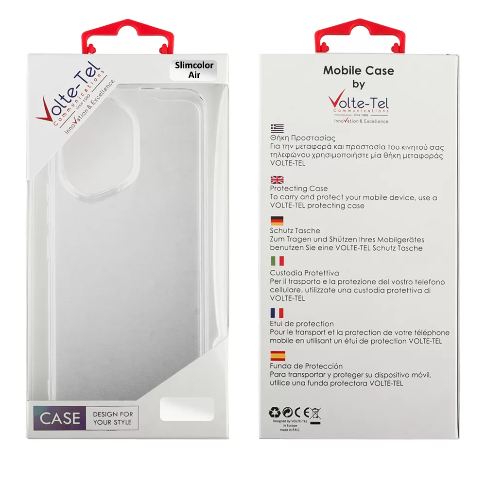 VOLTE-TEL ΘΗΚΗ MOTOROLA MOTO G75 5G 6.78" SLIMCOLOR AIR TPU 2.0mm CAMERA GUARD ΔΙΑΦΑΝΗ - Image 2