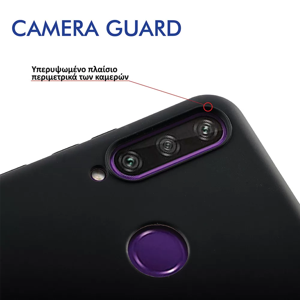 VOLTE-TEL ΘΗΚΗ OPPO A18 4G 6.56" SILICON TPU CAMERA GUARD BLACK - Image 5