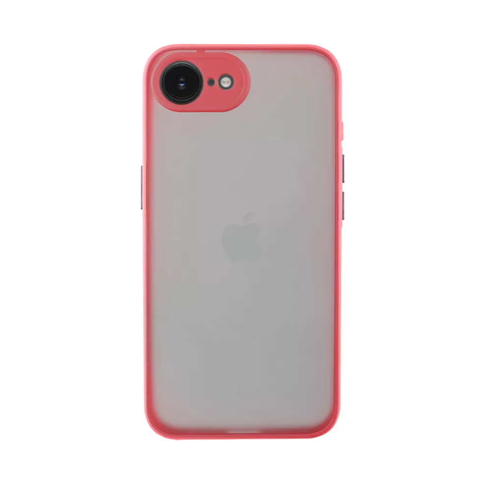 LIME ΘΗΚΗ IPHONE 16E 6.1" HARDSHELL FUSION FULL CAMERA PROTECTION RED WITH BLACK KEYS - Image 6