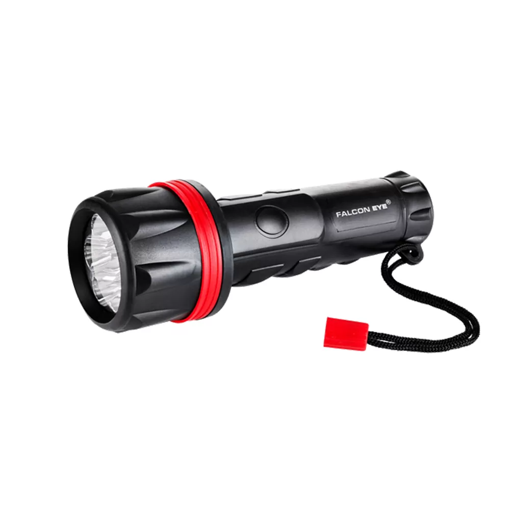 FALCON ΦΑΚΟΣ ΧΕΙΡΟΣ ΜΠΑΤΑΡΙΑΣ SIZE 2 x D 7 LED FHH0022 ΚΑΟΥΤΣΟΥΚ ΜΑΥΡΟΣ - Image 3
