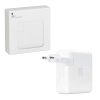 TRAVEL USB-C TYPE C POWER ADAPTER APPLE MX0J2ZM/A A2166 20.5V 4.37A 96W WHITE PACKING OR