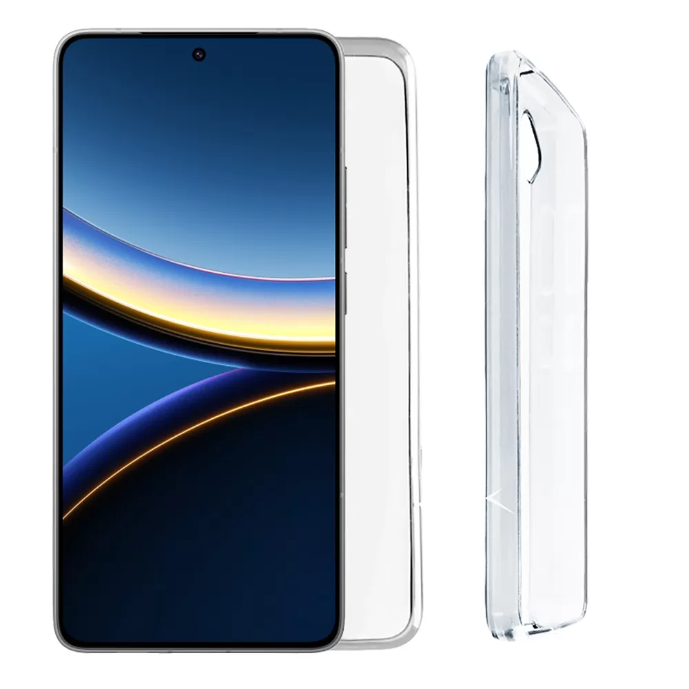 VOLTE-TEL ΘΗΚΗ XIAOMI POCO F7 PRO 6.67" SLIMCOLOR AIR TPU 2.0mm FULL CAMERA PROTECTION ΔΙΑΦΑΝΗ
