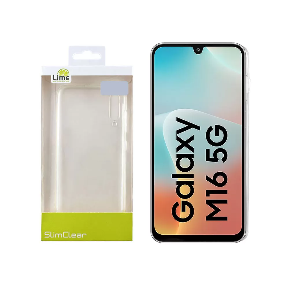 LIME ΘΗΚΗ SAMSUNG M16 5G A166 6.7" SLIMCLEAR TPU FULL CAMERA PROTECTION ΔΙΑΦΑΝΗ