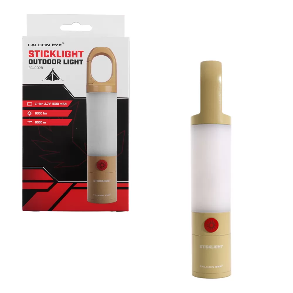 FALCON ΦΑΚΟΣ ΚΑΤΑΣΚΗΝΩΣΗΣ STICKLIGHT USB-C CHARGING LED FCL0028 IPX4 1000 LM