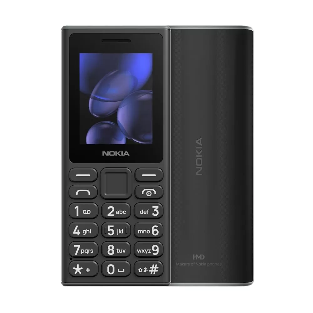 ΚΙΝΗΤΟ ΜΕ ΠΛΗΚΤΡΑ NOKIA 105 (2024) 2G 2.0" DUAL SIM 4MB/4MB (TA-1684) BLACK GR