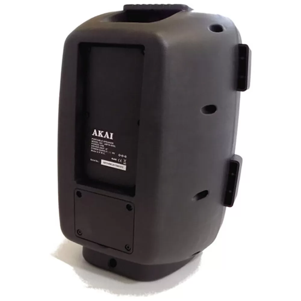 AKAI ABTS-808L PARTY SPEAKER ΦΟΡΗΤΟ ΗΧΕΙΟ BLUETOOTH ΜΕ LED, USB, AUX-IN ΚΑΙ ΜΙΚΡΟΦΩΝΟ 10W ΓΙΑ ΚΑΡΑΟΚΕ - Image 3