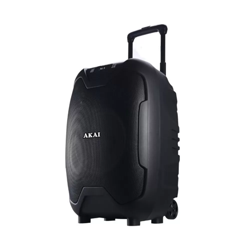 AKAI ABTS-X10 PLUS PARTY SPEAKER ΦΟΡΗΤΟ ΗΧΕΙΟ BLUETOOTH ΜΕ ΕΝΙΣΧΥΤΗ AWS, USB, AUX, ΑΣΥΡΜΑΤΟ ΜΙΚΡΟΦΩΝΟ 50W RMS ΓΙΑ ΚΑΡΑΟΚΕ - Image 3