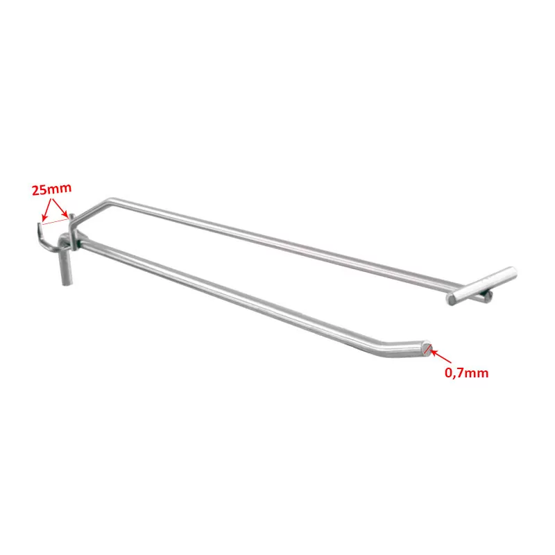 ΓΑΝΤΖΟΣ ΓΙΑ STAND 0,7/25mm 30cm ΜΟΝΟΣ + ΥΠΟΔΟΧΗ ΤΙΜΗΣ - Image 5