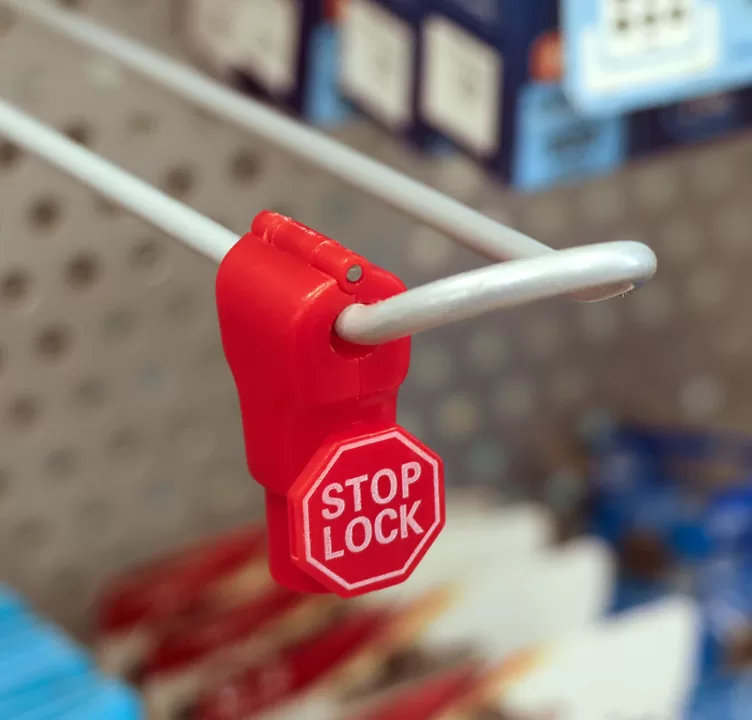 VOLTE-TEL ΑΝΤΙΚΛΕΠΤΙΚΗ ΑΣΦΑΛΕΙΑ ΓΑΝΤΖΟΥ STOP LOCK 8mm BLACK - Image 4