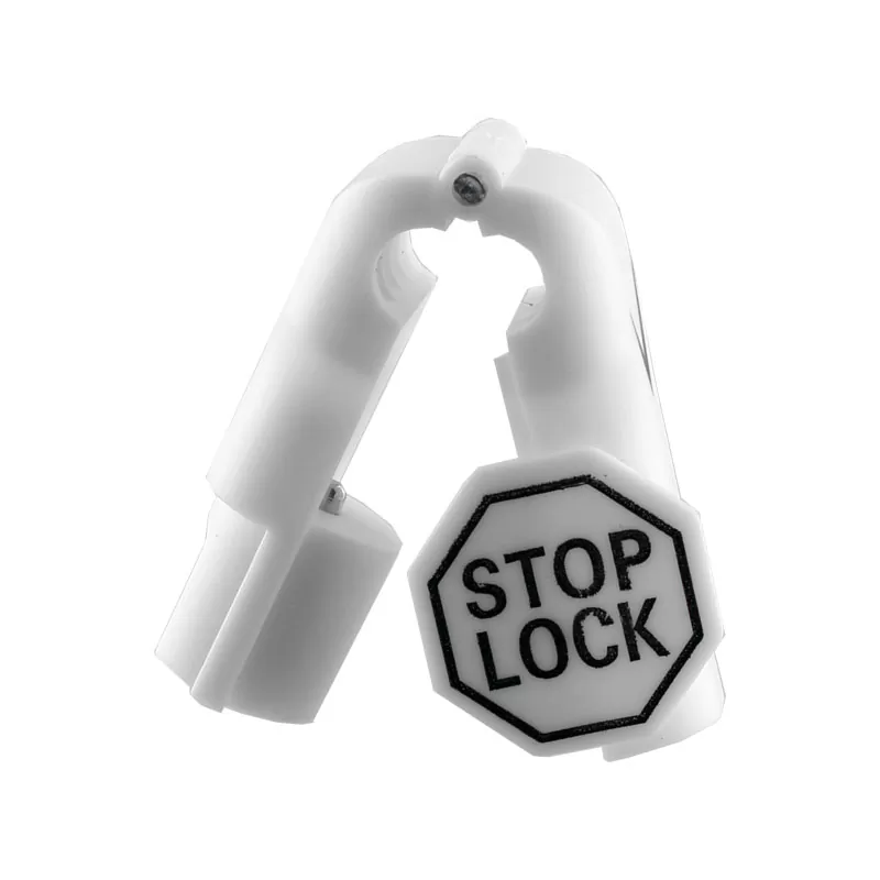 VOLTE-TEL ΑΝΤΙΚΛΕΠΤΙΚΗ ΑΣΦΑΛΕΙΑ ΓΑΝΤΖΟΥ STOP LOCK 8mm WHITE - Image 8