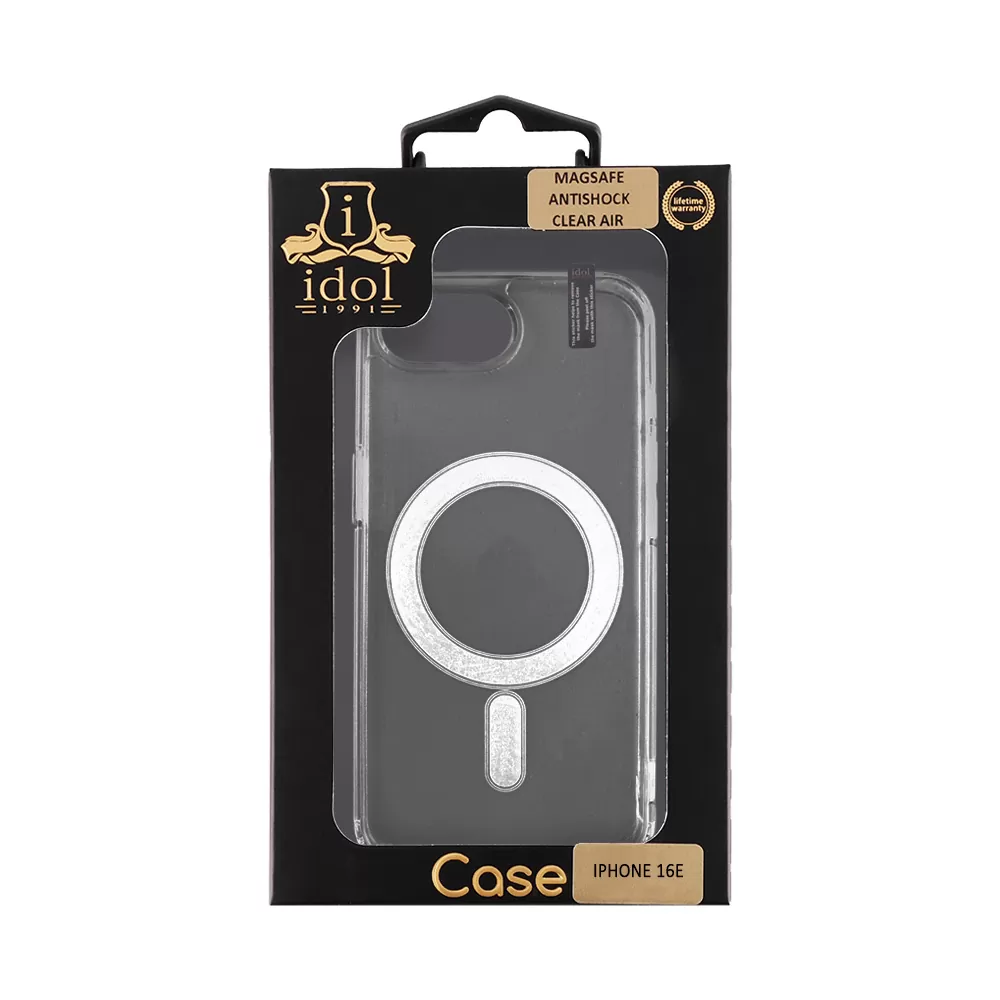 IDOL 1991 ΘΗΚΗ IPHONE 16E 6.1" MAGSAFE ANTISHOCK CLEAR AIR BACK COVER TPU CAMERA GUARD ΔΙΑΦΑΝΗ - Image 2