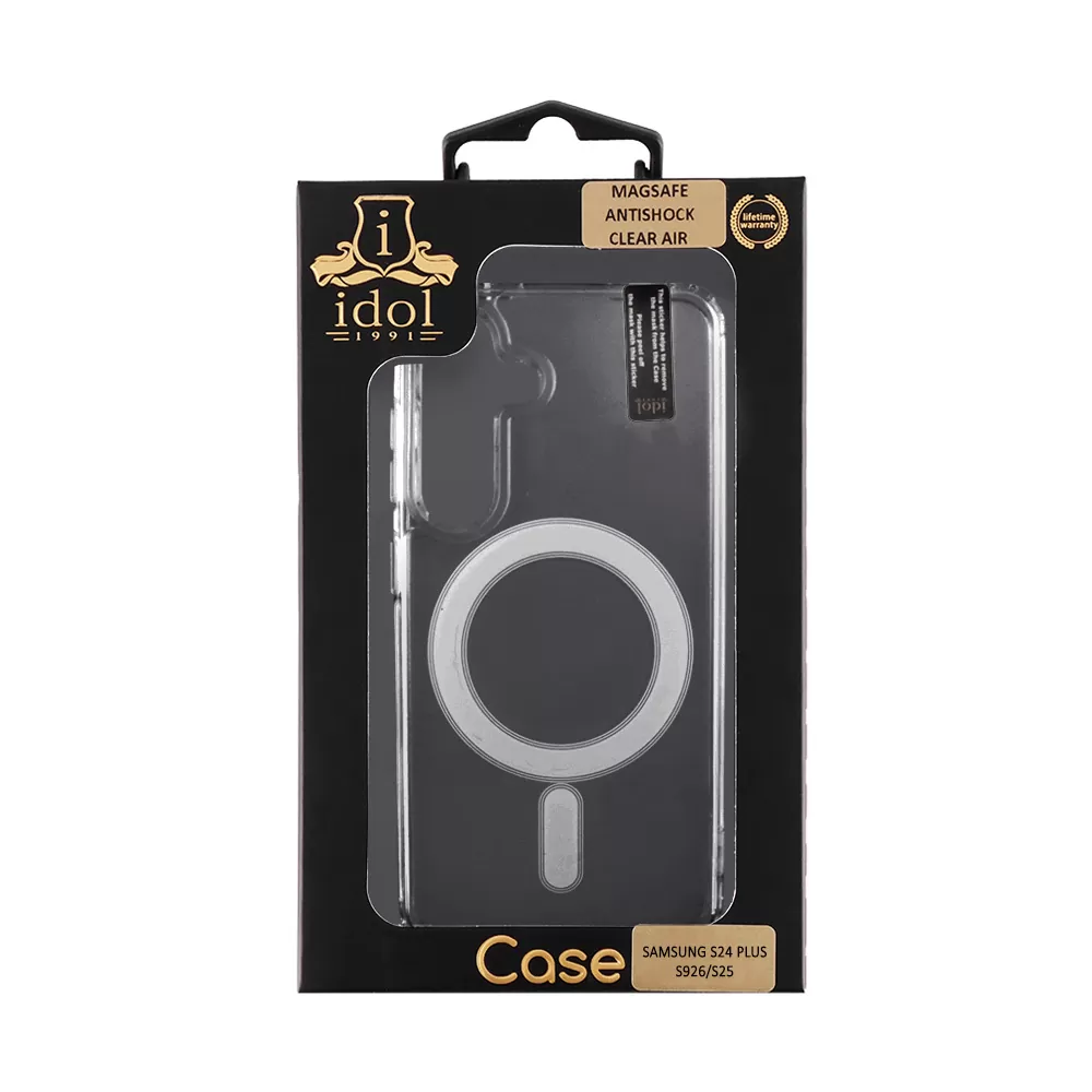 IDOL 1991 ΘΗΚΗ SAMSUNG S24 PLUS S926/S25 PLUS S936 6.7" MAGSAFE ANTISHOCK CLEAR AIR BACK COVER TPU CAMERA GUARD ΔΙΑΦΑΝΗ - Image 2