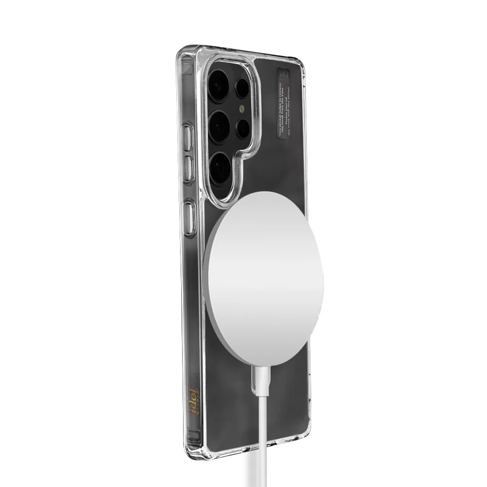 IDOL 1991 ΘΗΚΗ SAMSUNG S24 ULTRA 5G S928 6.8" MAGSAFE ANTISHOCK CLEAR AIR BACK COVER TPU CAMERA GUARD ΔΙΑΦΑΝΗ - Image 3