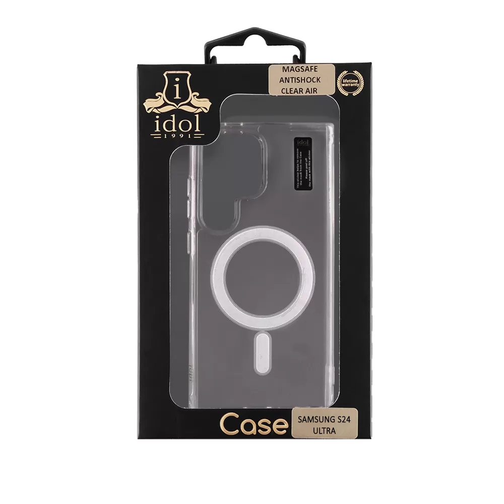 IDOL 1991 ΘΗΚΗ SAMSUNG S24 ULTRA 5G S928 6.8" MAGSAFE ANTISHOCK CLEAR AIR BACK COVER TPU CAMERA GUARD ΔΙΑΦΑΝΗ - Image 2