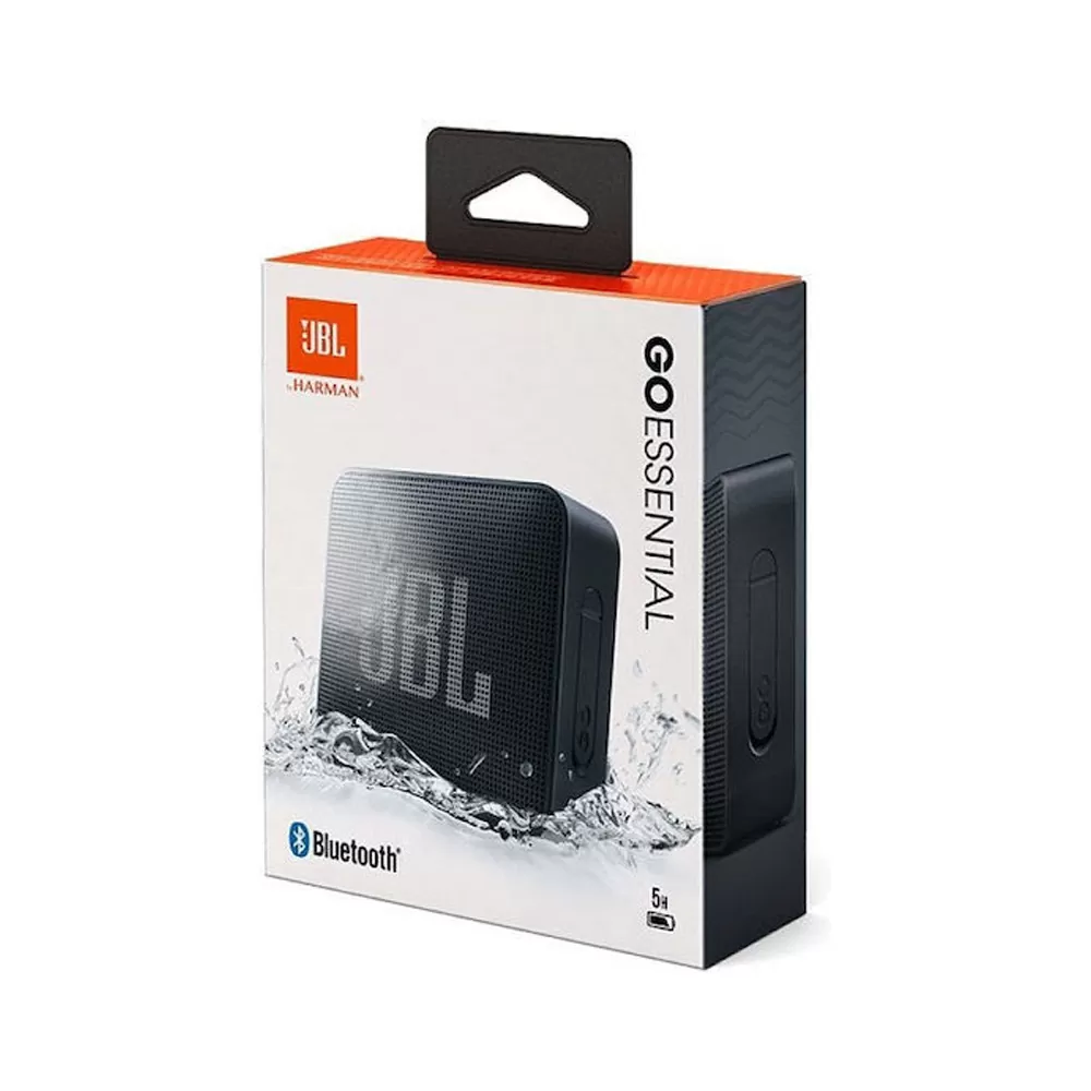 JBL GO ESSENTIAL ΑΔΙΑΒΡΟΧΟ ΦΟΡΗΤΟ ΗΧΕΙΟ IPX7 BLUETOOTH V4.2 3.1W ΜΕ ΔΙΑΡΚΕΙΑ ΜΠΑΤΑΡΙΑΣ ΕΩΣ 5 ΩΡΕΣ BLACK - Image 2