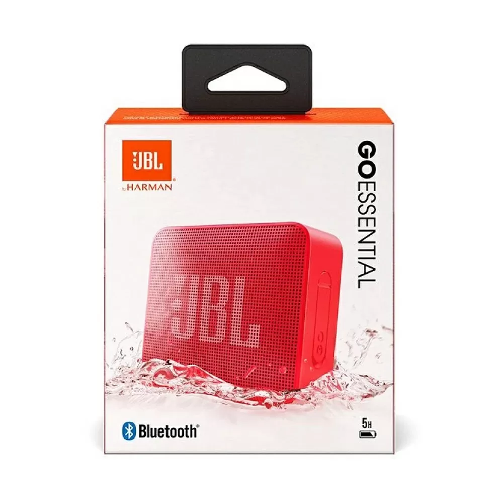 JBL GO ESSENTIAL ΑΔΙΑΒΡΟΧΟ ΦΟΡΗΤΟ ΗΧΕΙΟ IPX7 BLUETOOTH V4.2 3.1W ΜΕ ΔΙΑΡΚΕΙΑ ΜΠΑΤΑΡΙΑΣ ΕΩΣ 5 ΩΡΕΣ RED - Image 2